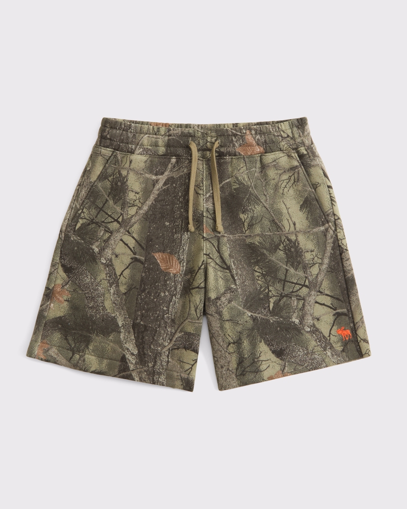 essential fleece icon shorts