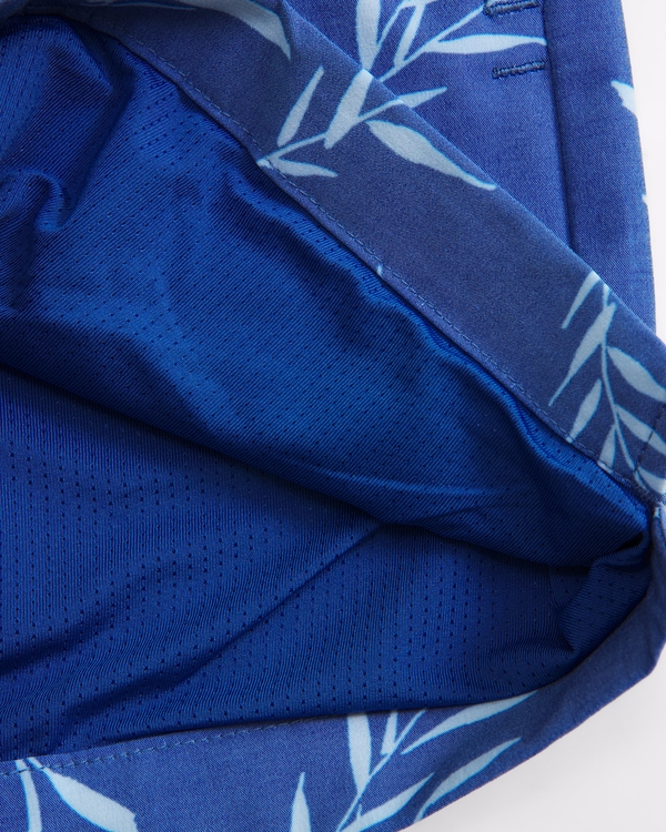 a&f hybrid shorts, Blue Pattern view 2