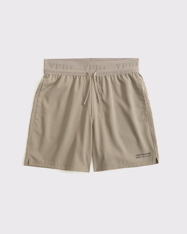 ypb motiontek shorts, Taupe view 1