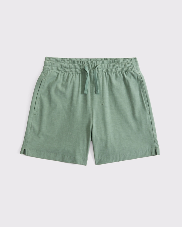 a&f hybrid shorts, Green view 1
