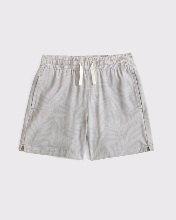 a&f hybrid shorts, Palm Pattern view 1