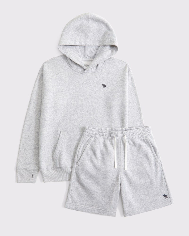 essential fleece icon shorts