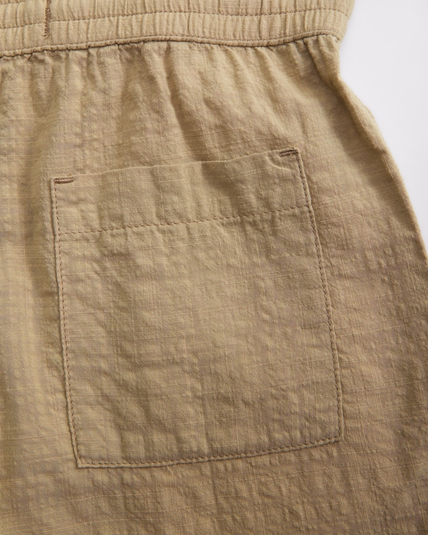 breezy shorts, Khaki view 2