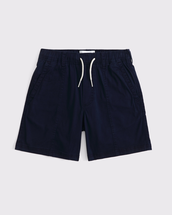 pull-on shorts, Deep Navy view 1
