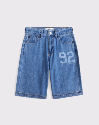 below-the-knee jorts