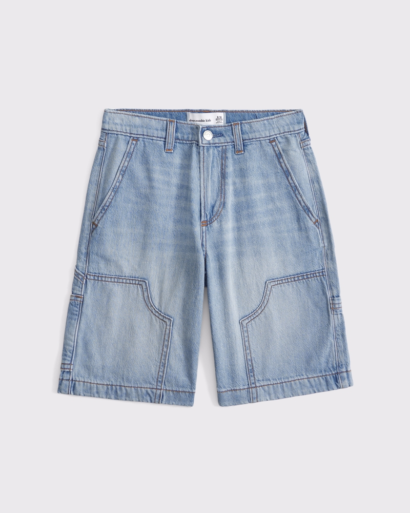 below-the-knee jorts