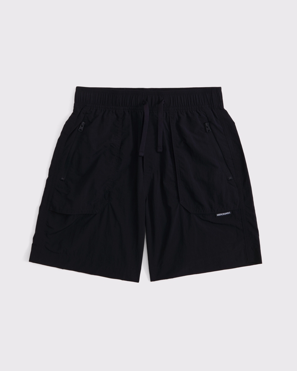 utility shorts, Black view 1