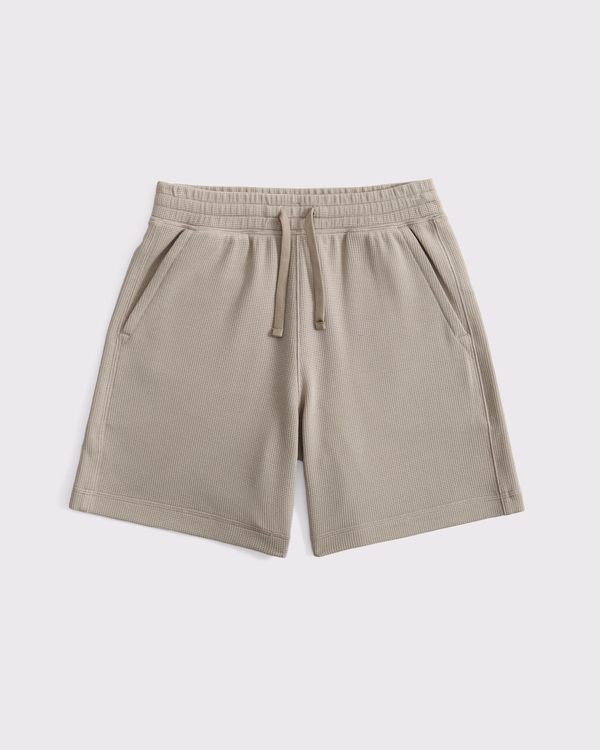 waffle shorts, Cloud Gray view 1