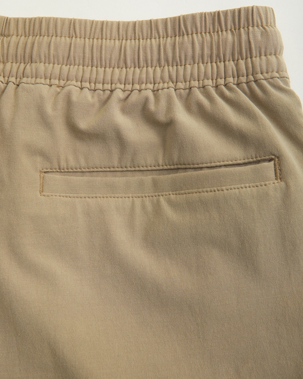 a&f hybrid shorts, Khaki view 2
