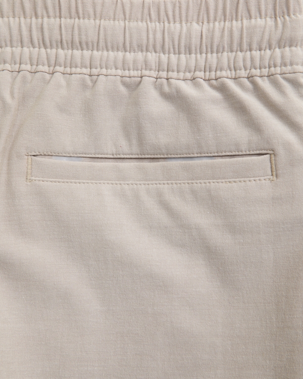 a&f hybrid shorts, Taupe view 2
