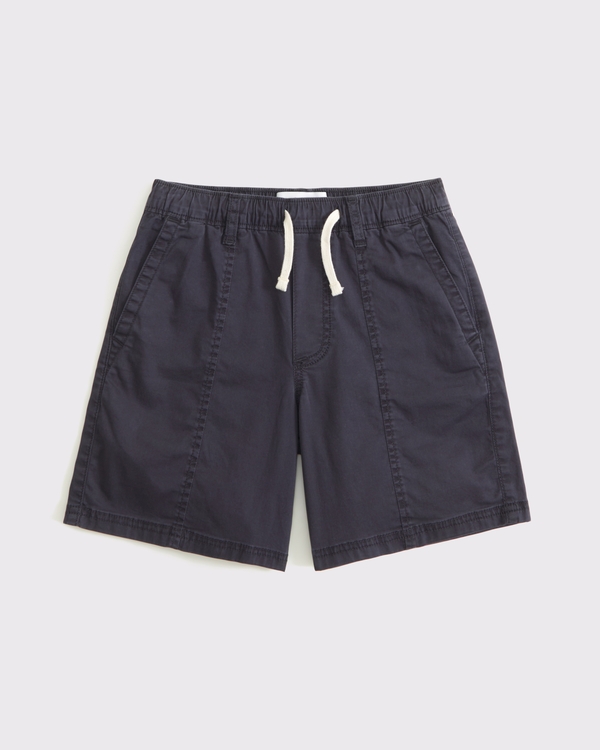 a&f deck shorts, Dark Gray view 1