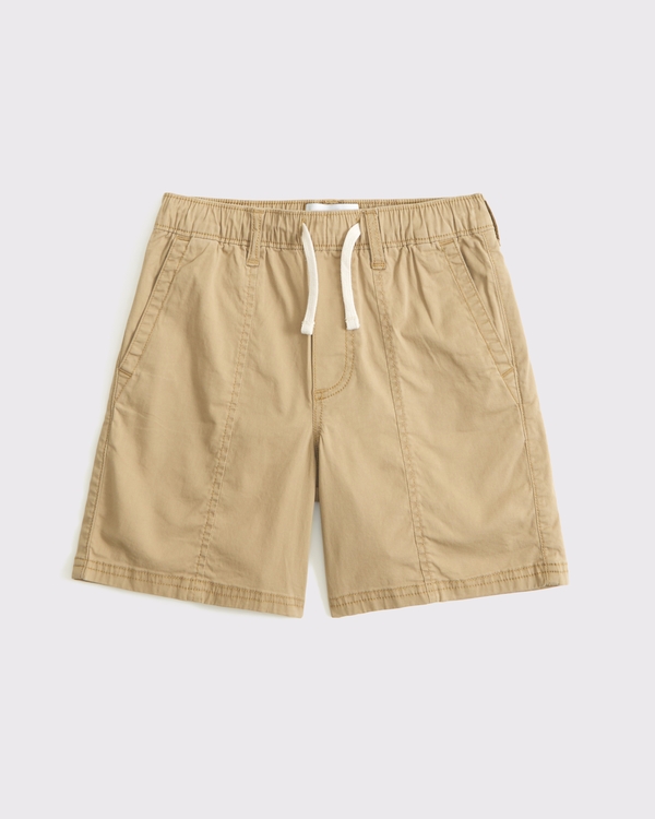 a&f deck shorts, Khaki view 1