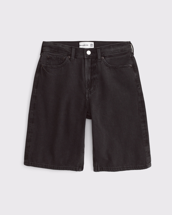 below-the-knee jorts, Black Wash view 1