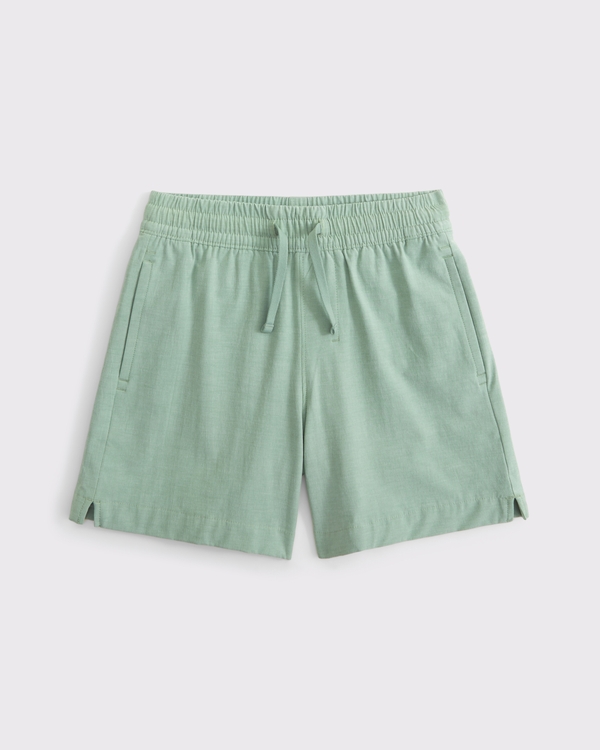 a&f hybrid shorts, Green view 1