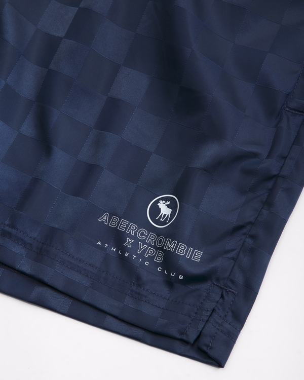 ypb warm up shorts, Navy view 2