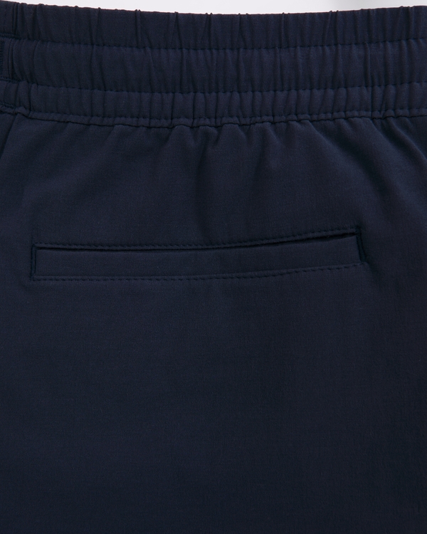 a&f hybrid shorts, Dark Indigo view 2