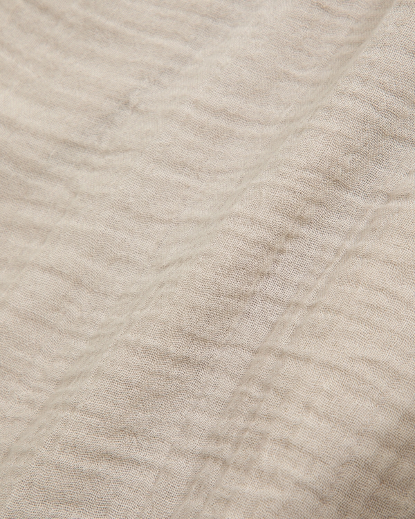 gauzy pull-on shorts, Cloud Gray view 2