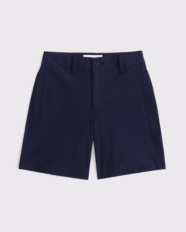 performance golf shorts, Navy view 2