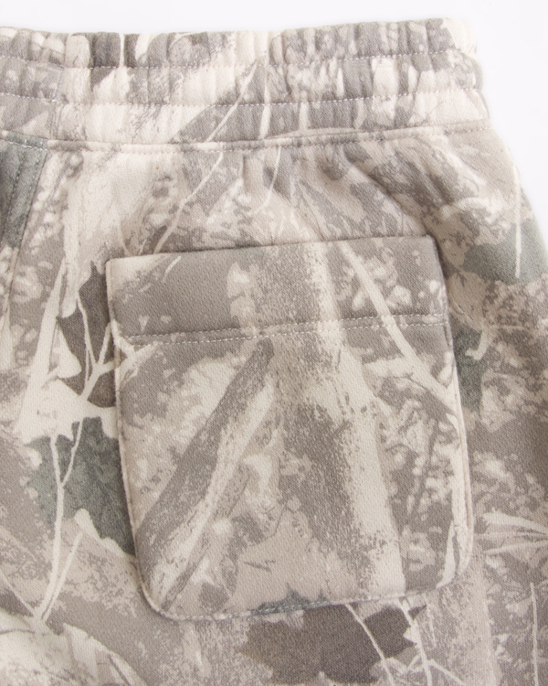 baggy fleece icon shorts, Camo view 2