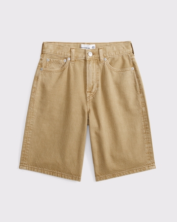 denim jorts from Abercrombie & Fitch - $44.95