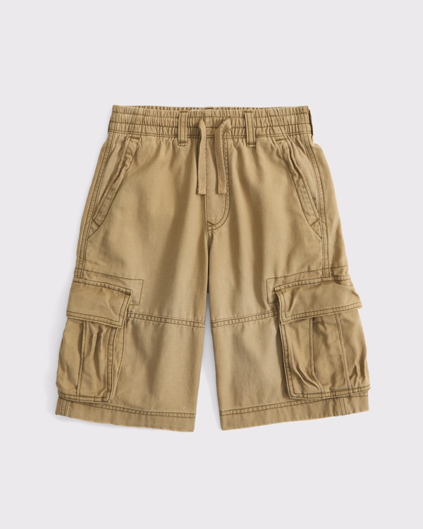 cargo shorts, Khaki view 1