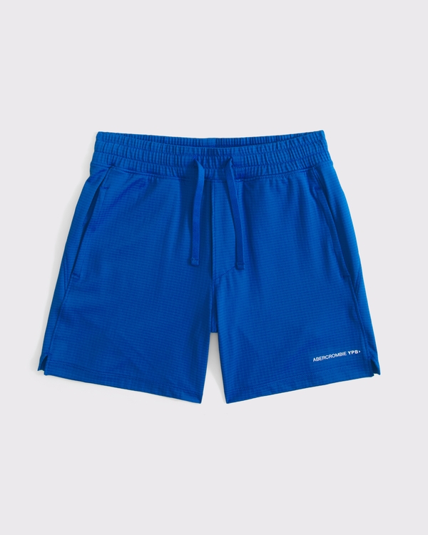 ypb active shorts, Blue view 1