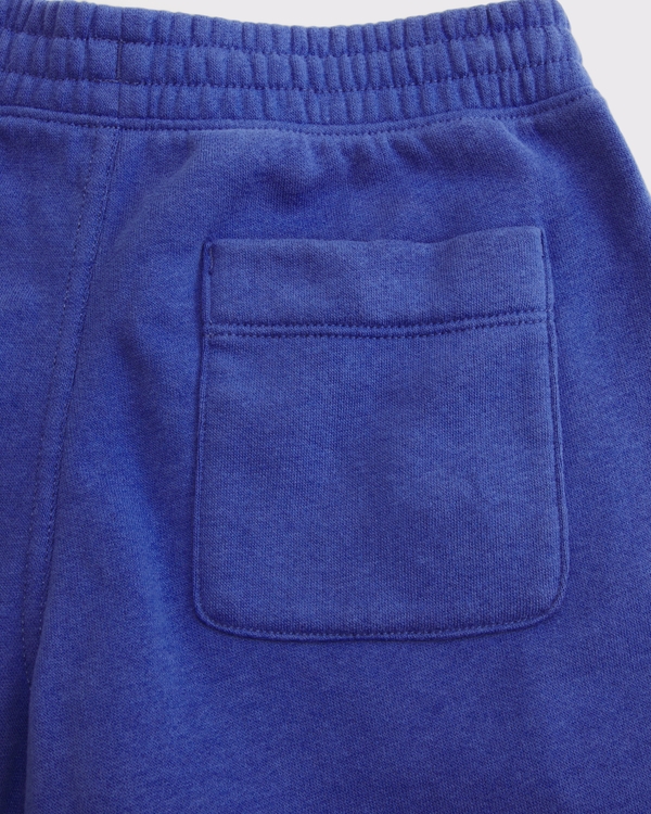 icon fleece shorts, Cobalt Blue view 2