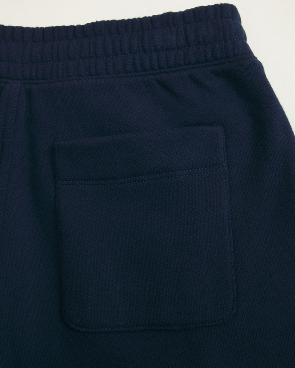 baggy icon fleece shorts, Deep Blue view 2