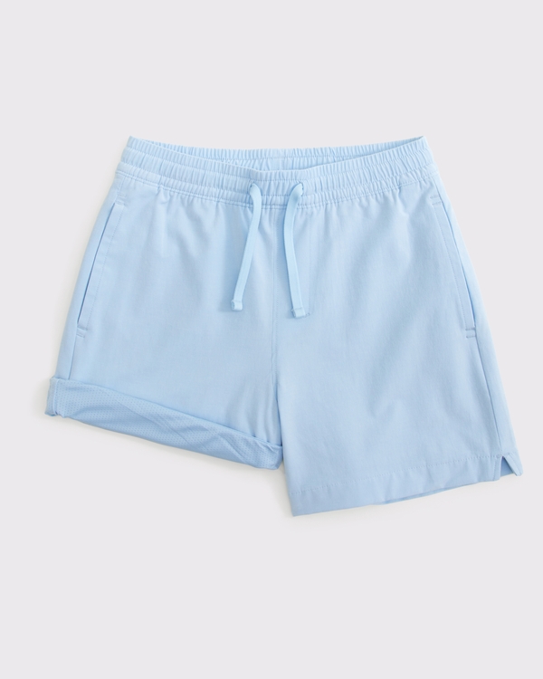 a&f hybrid short, Cerulean Blue view 2