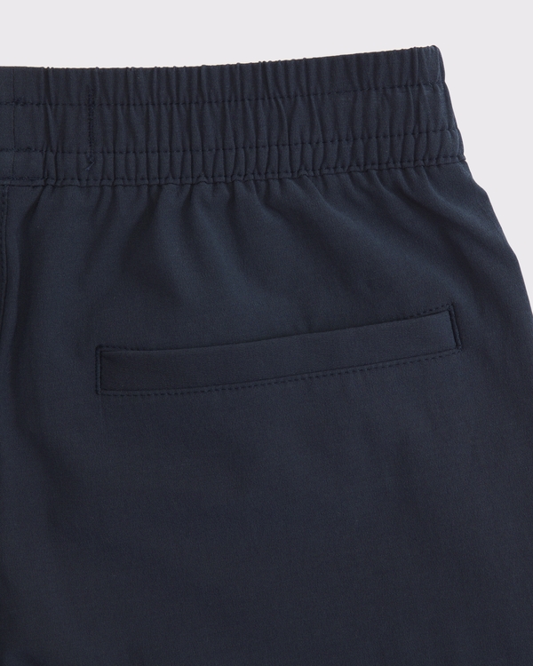 pull-on performance pants, Muted Navy view 2