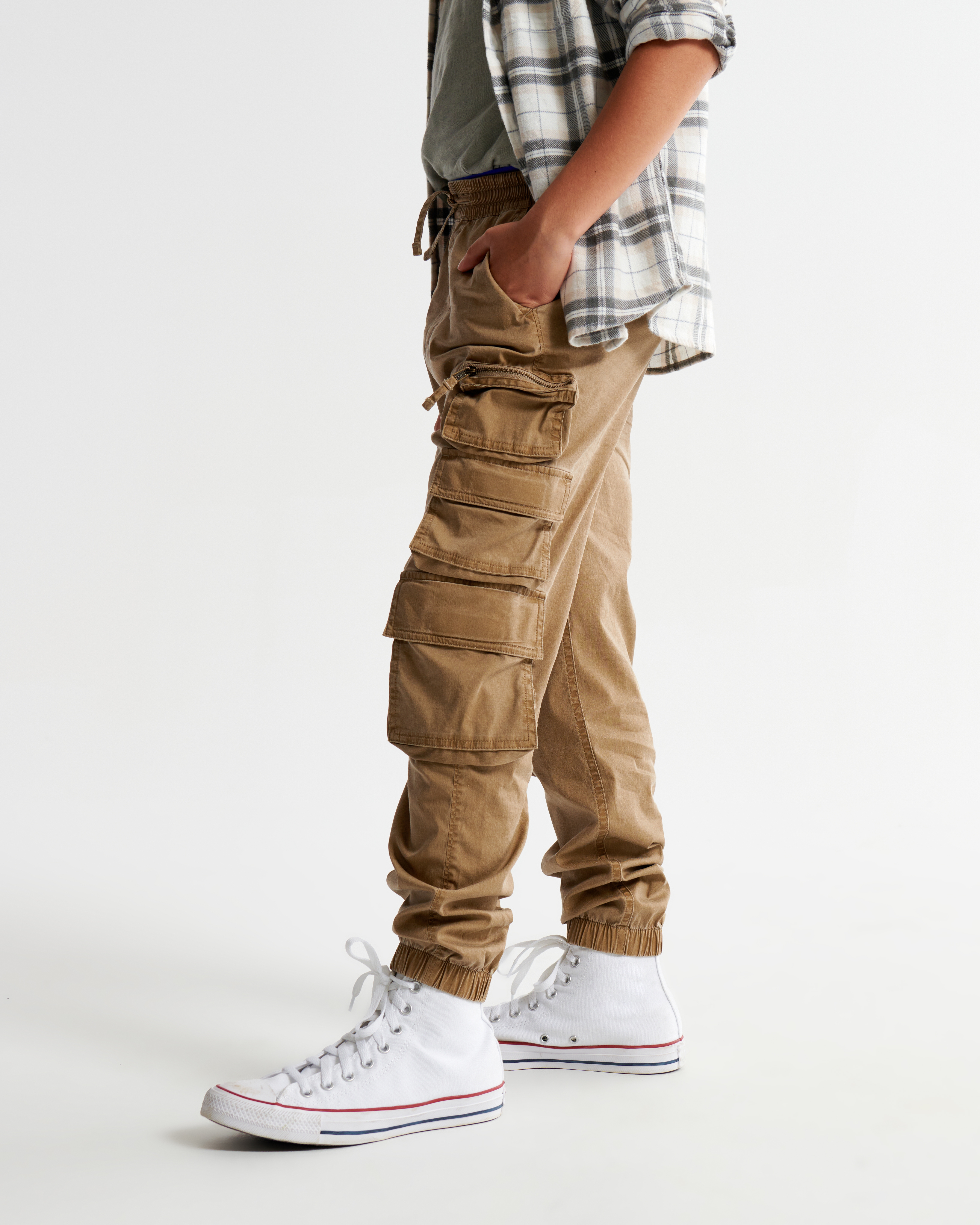 Abercrombie discount cargo joggers