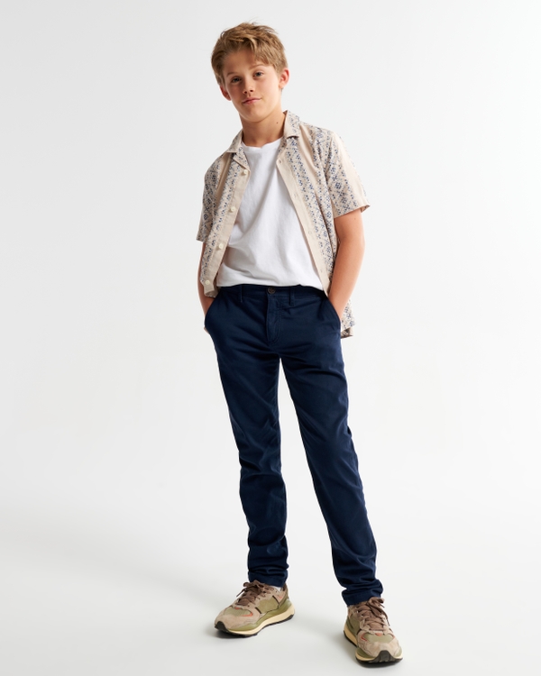 classic chinos, Navy view 2