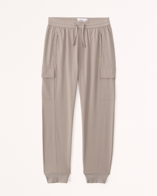 performance utility joggers, Taupe