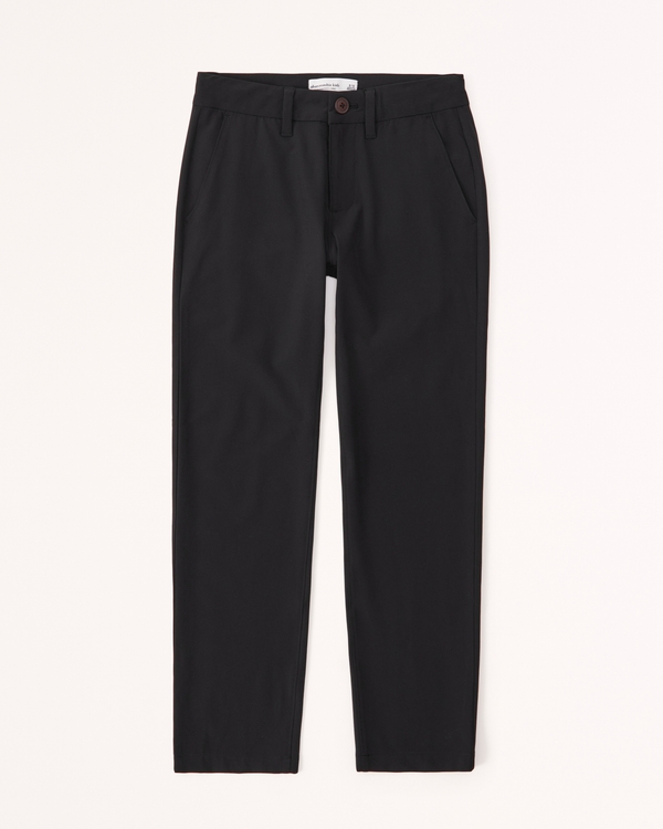 performance chinos, Black