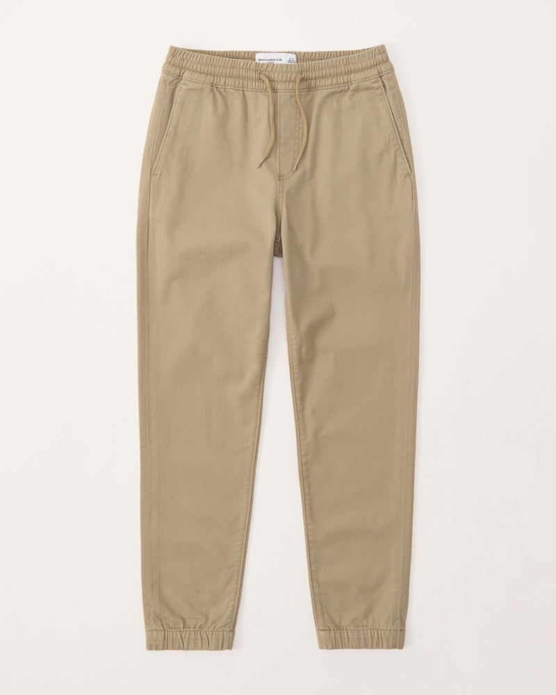 boys twill joggers | boys clearance | Abercrombie.com