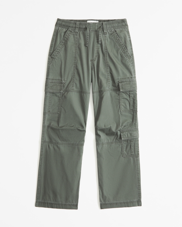 Abercrombie & Fitch, baggy pull-on cargo pants