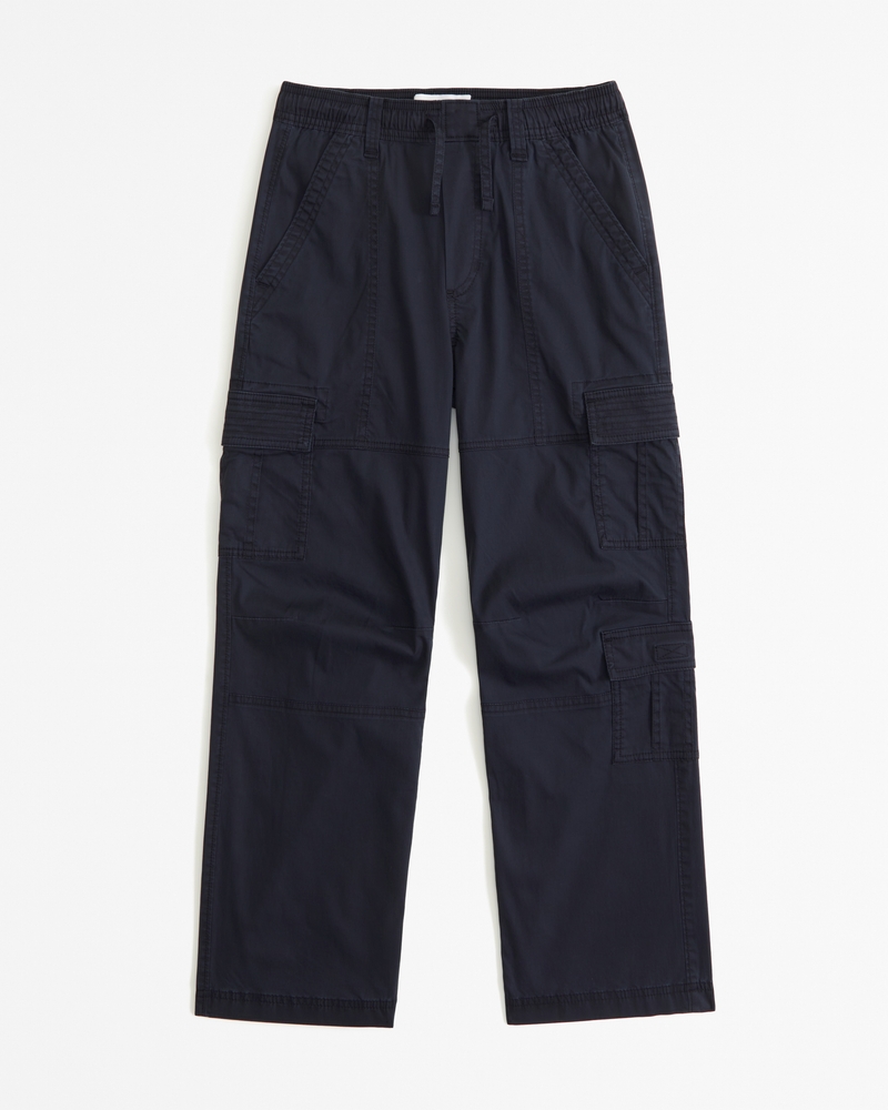 baggy pull-on cargo pants