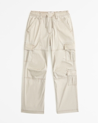baggy pull-on cargo pants