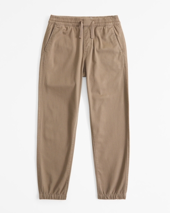 Boys twill jogger pants deals