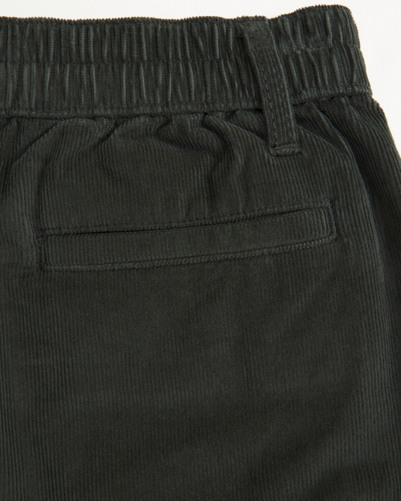 baggy pull-on corduroy cargo pants