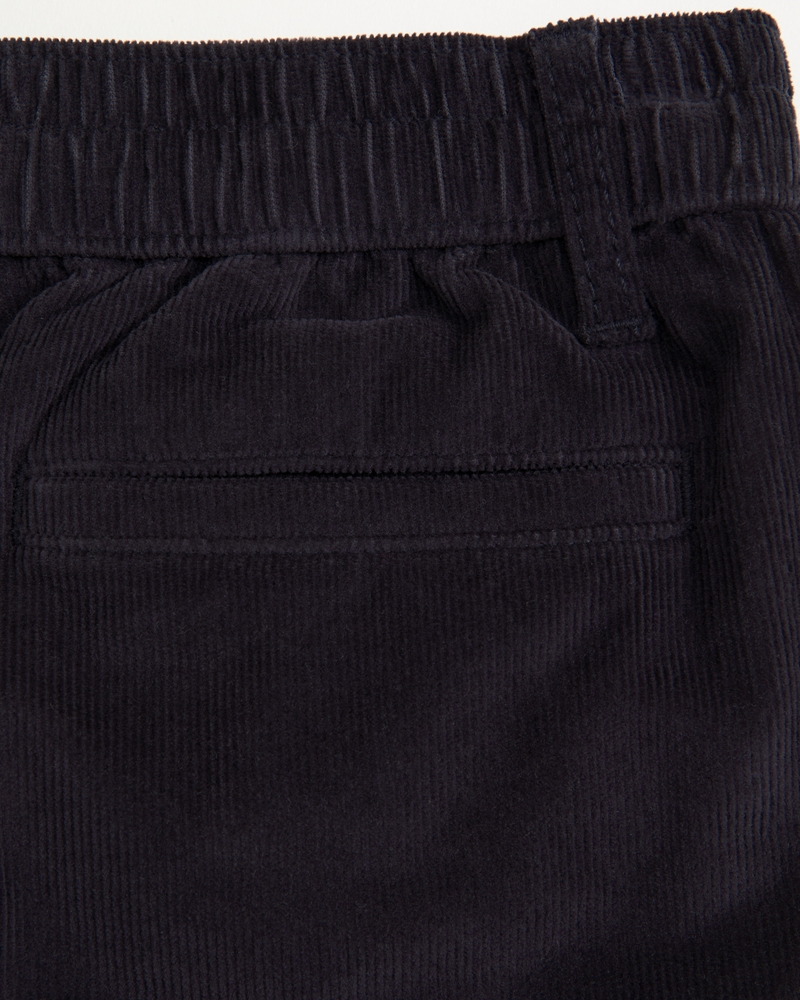 baggy pull-on corduroy cargo pants