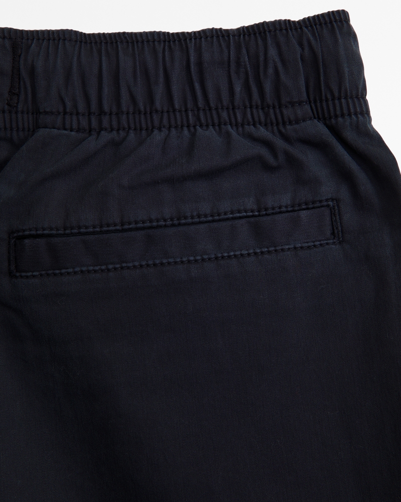 baggy pull-on barrel pants