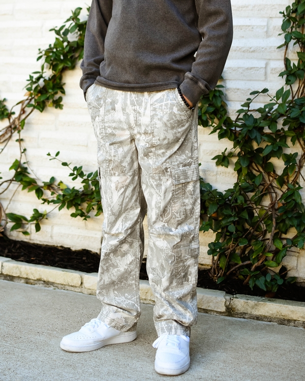 baggy pull-on cargo pants