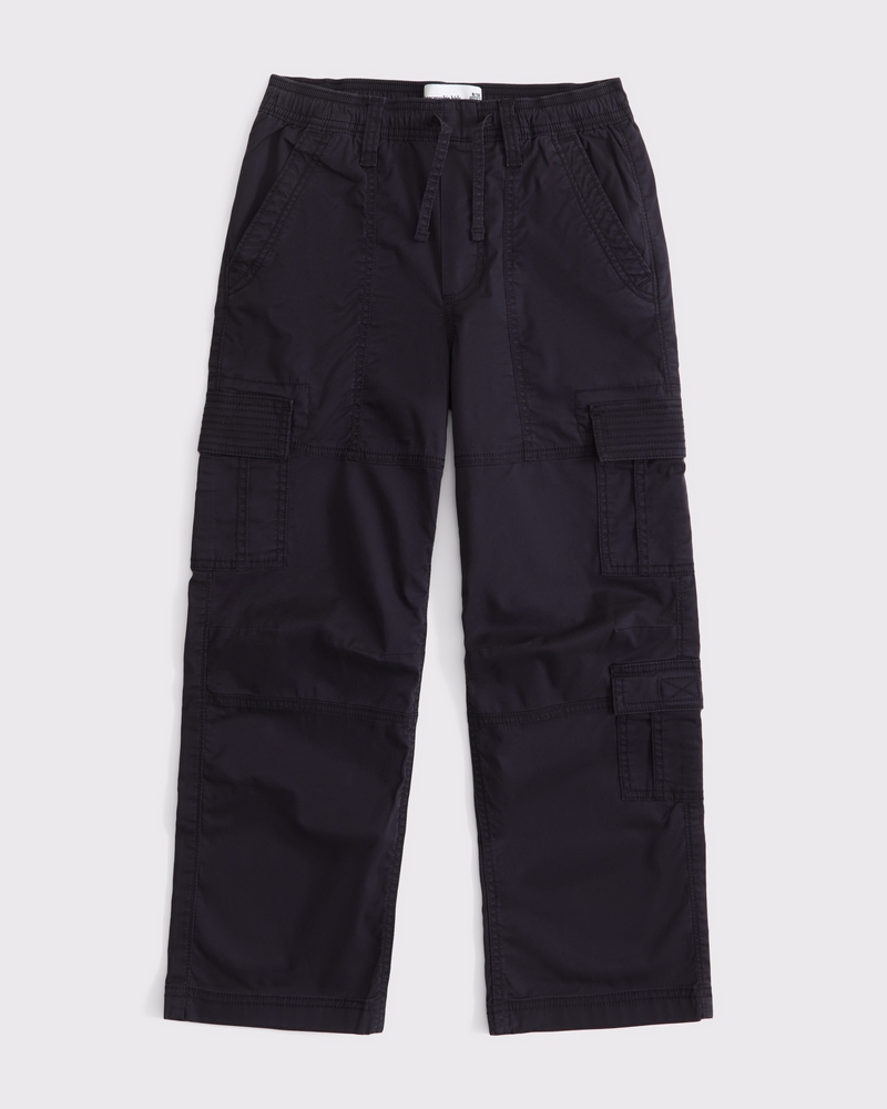 baggy pull-on cargo pants