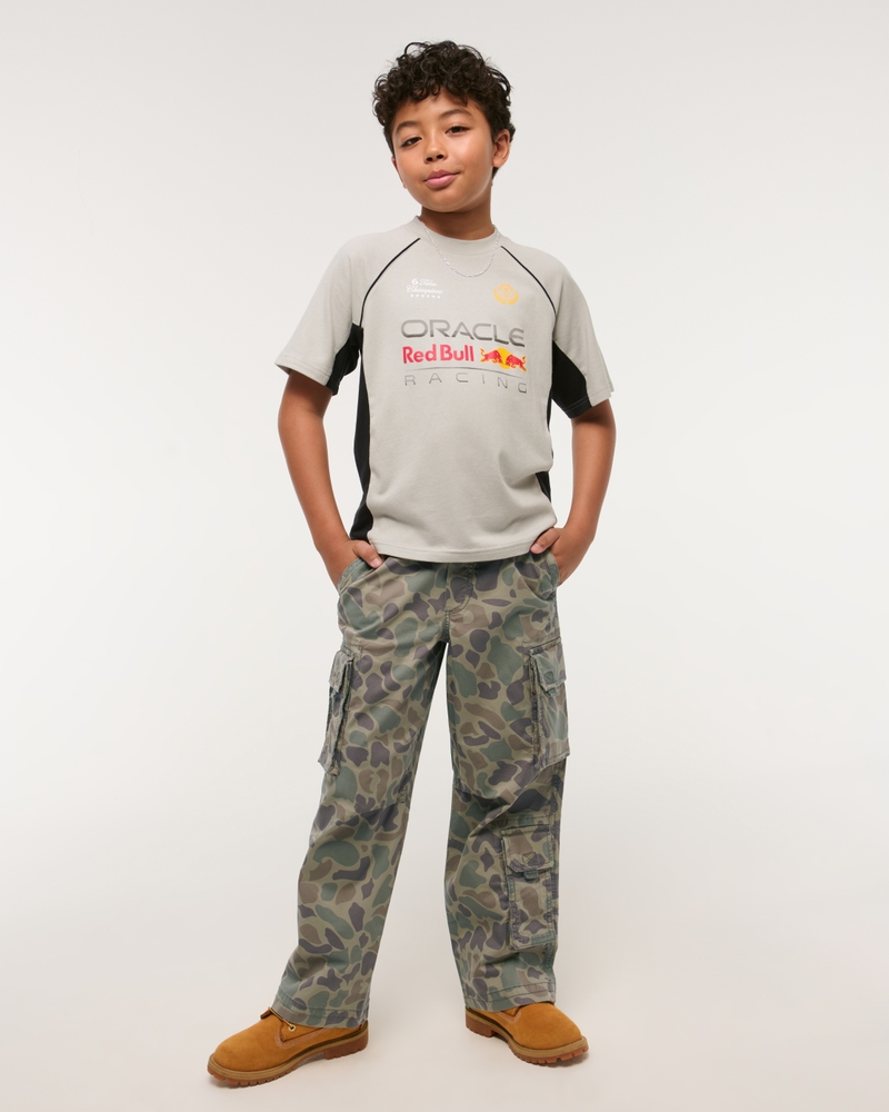 baggy pull-on cargo pants