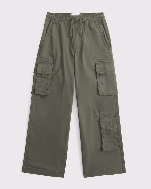 ultra baggy cargo pants, Dusty Olive view 1