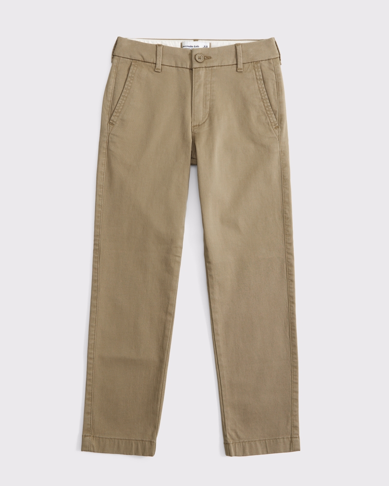 パンツ HYKE T/C TWILL ARMY CHINOS 2 23SS 13234 boys straight twill chinos | boys bottoms | Abercrombie.com