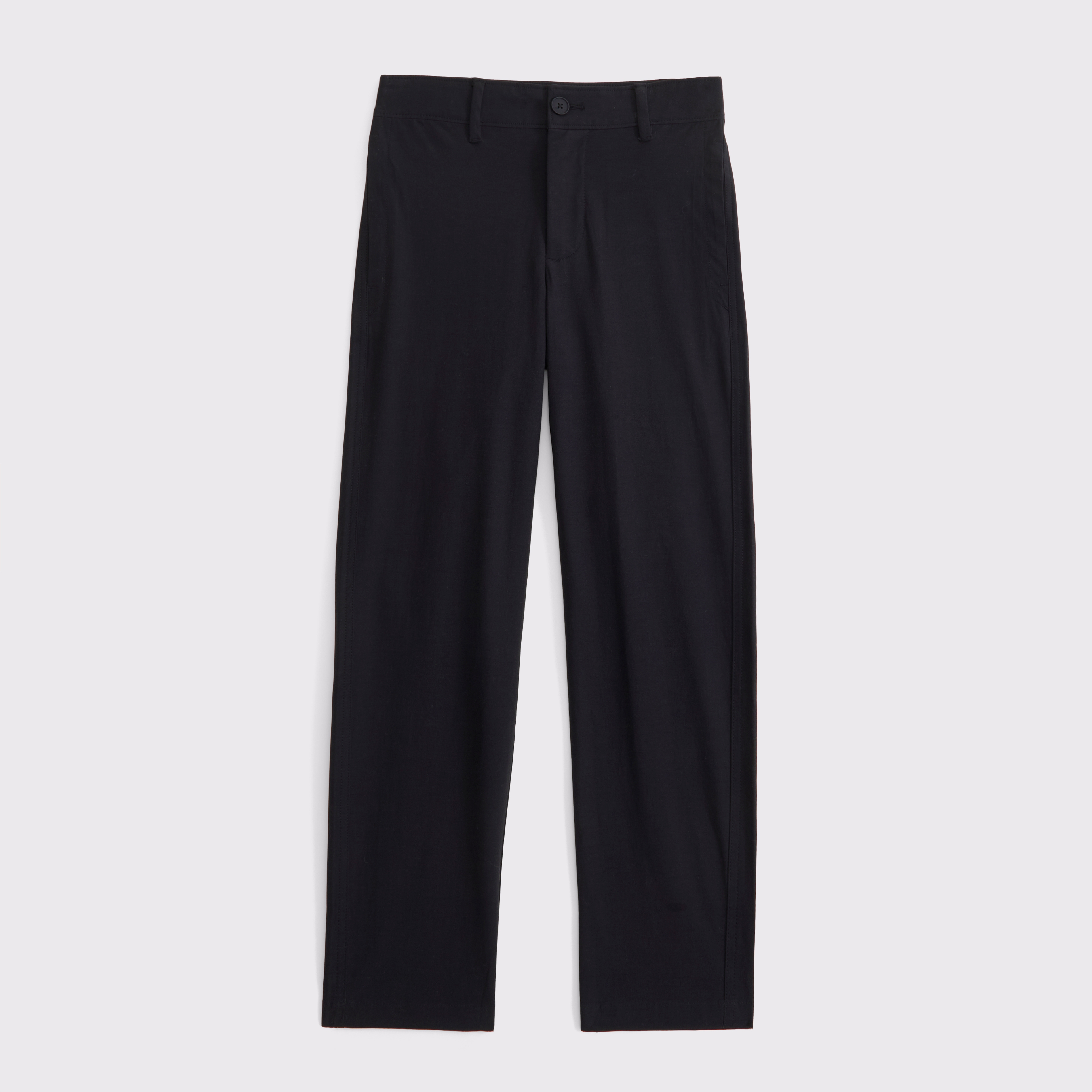 Abercrombie & Fitch Kids' Performance Chinos In Black