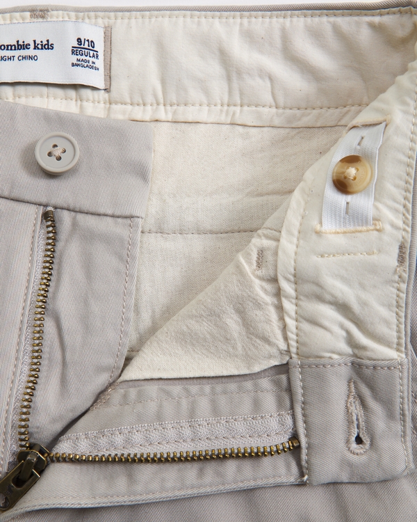 straight twill chinos