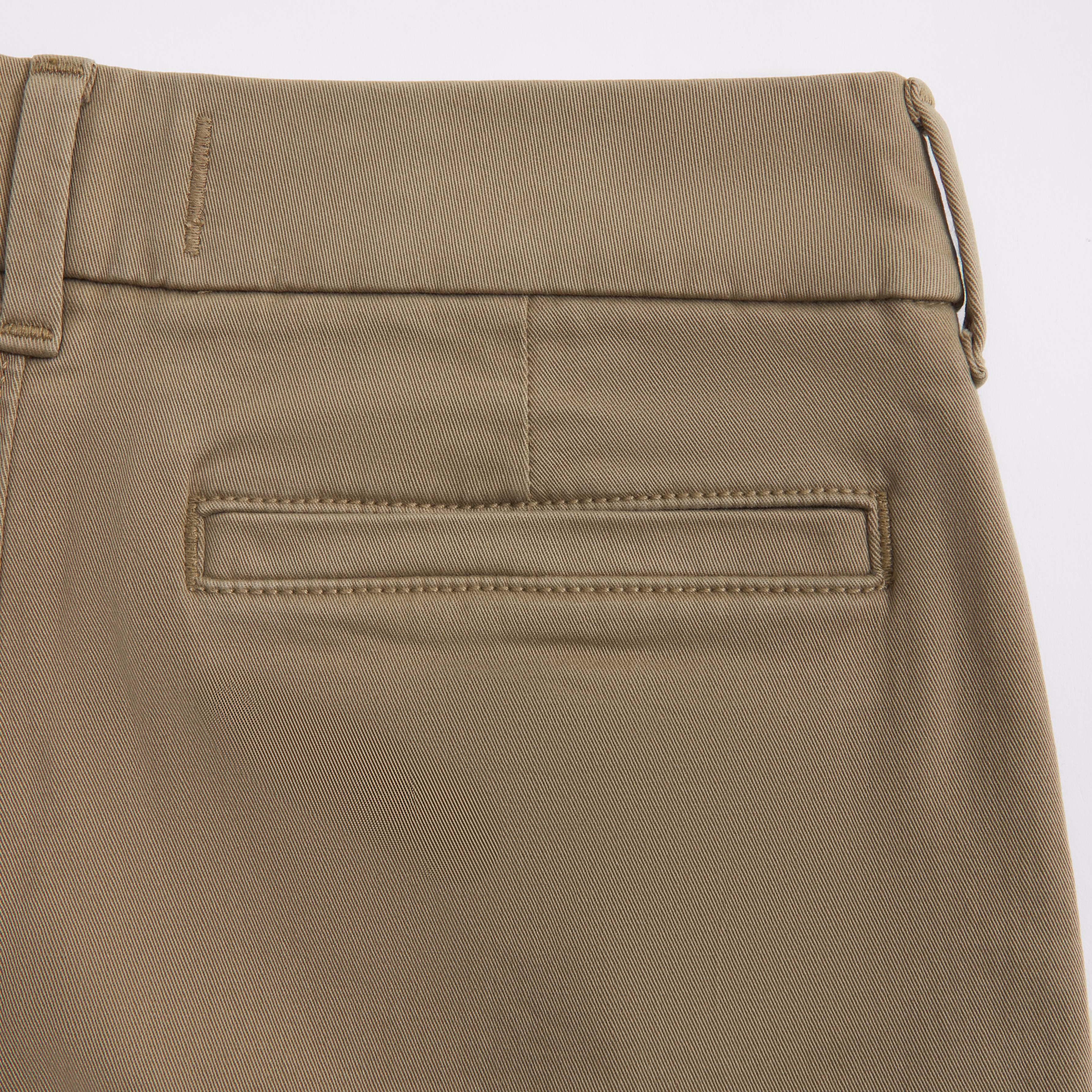 Abercrombie & Fitch Loose Twill Chinos In Brown